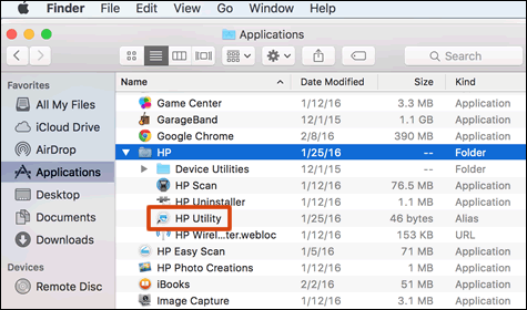 hp install wizard for mac
