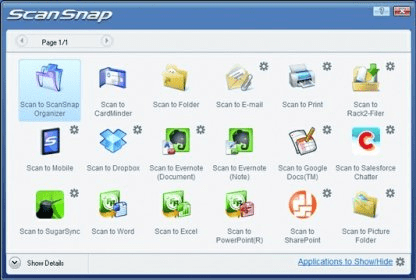 scansnap software for mac