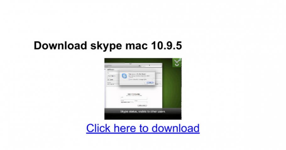skype free download for mac os x el capitan